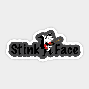 Stink Face Sticker